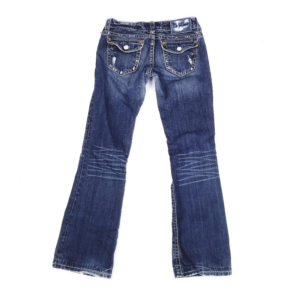 MEK NY 27 Blue Denim Dark Wash Bootcut